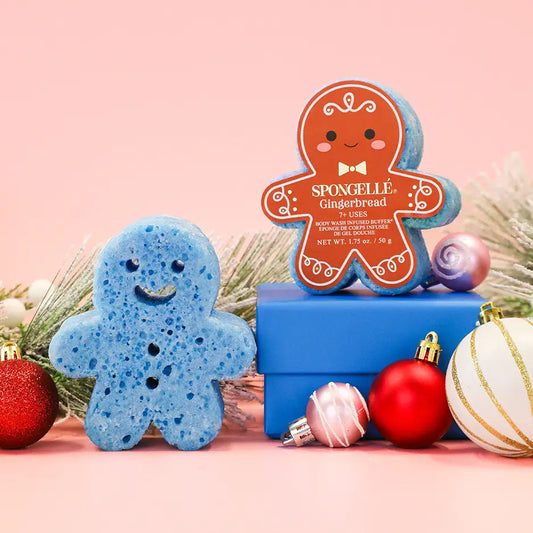 Spongelle Gingerbread Holiday Buffer Christmas Stocking