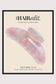 Unicorn Opalescent Marble Claw Clip
