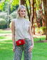 Carlington Clutch/Crossbody Red Patent