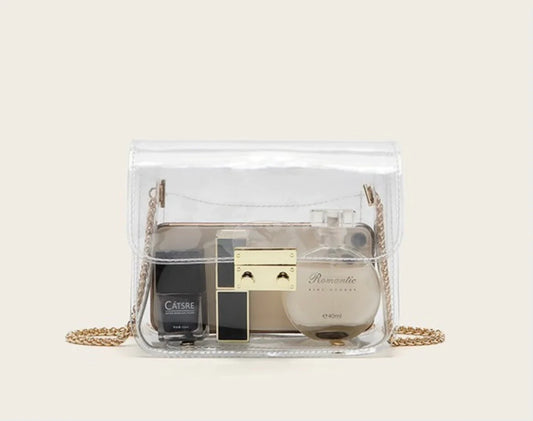 Serena Clear Crossbody Bag