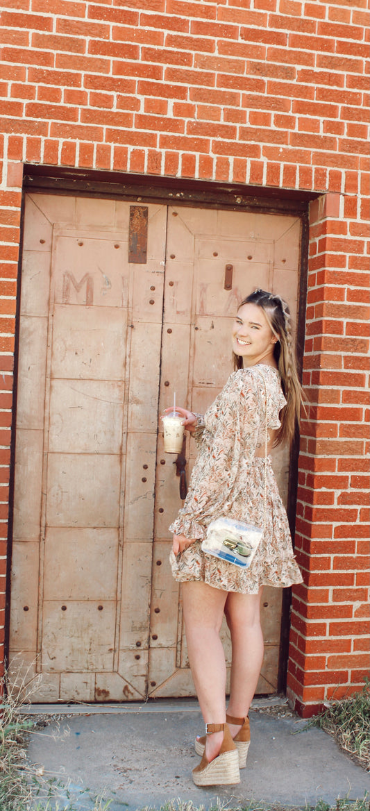 Long Sleeve Tiered Dress