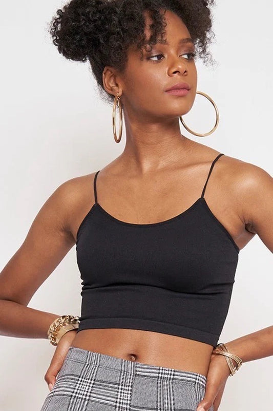 Black/White Camit Tank Top