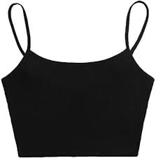 Black/White Camit Tank Top