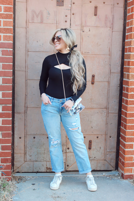 Capella Front Cutout Bodysuit